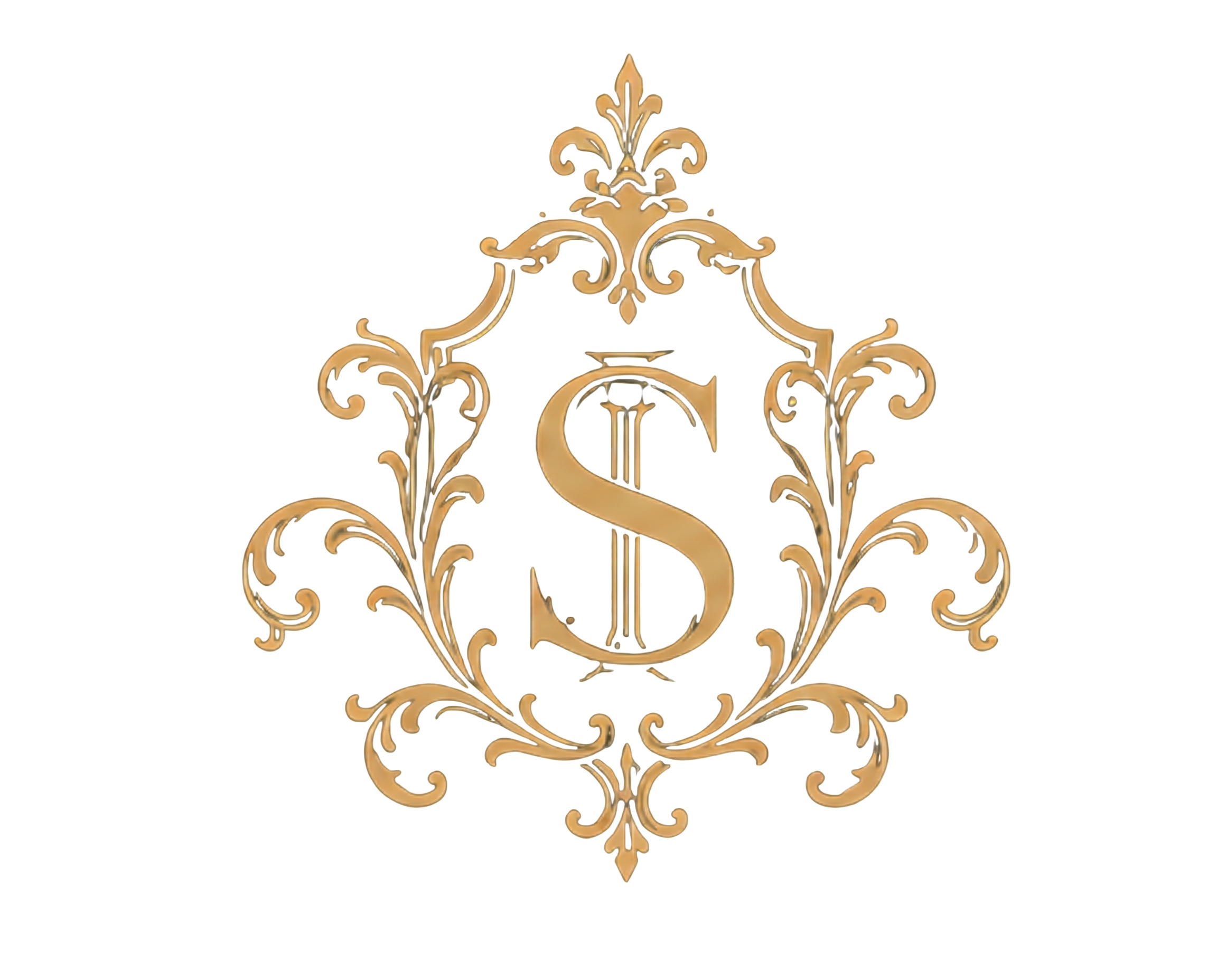Snowball monogram crest